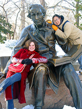 Susan, Ann, and Hans Christian Anderson