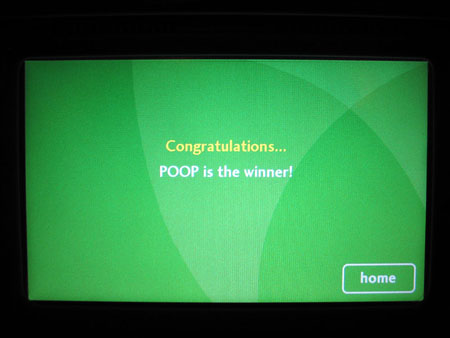 poopisthewinner