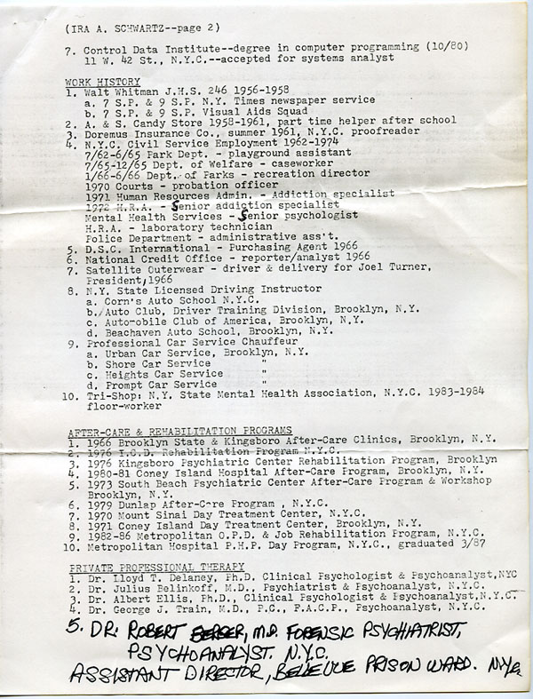 Note the hand written portion
